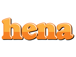 Hena orange logo