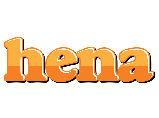 Hena orange logo