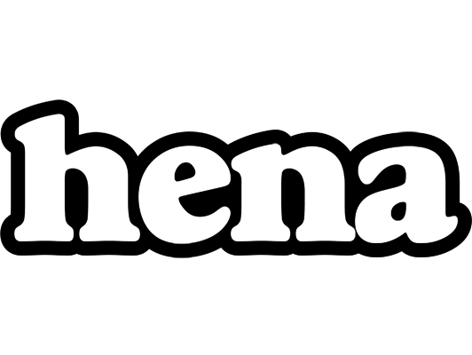 Hena panda logo