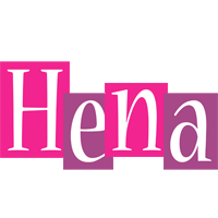 Hena whine logo