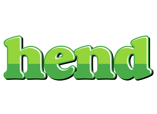 Hend apple logo