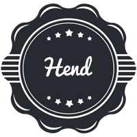 Hend badge logo