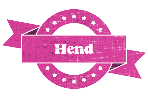 Hend beauty logo