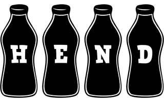 Hend bottle logo