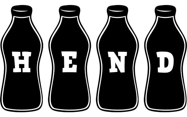 Hend bottle logo
