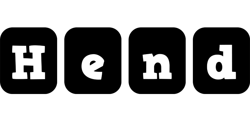 Hend box logo