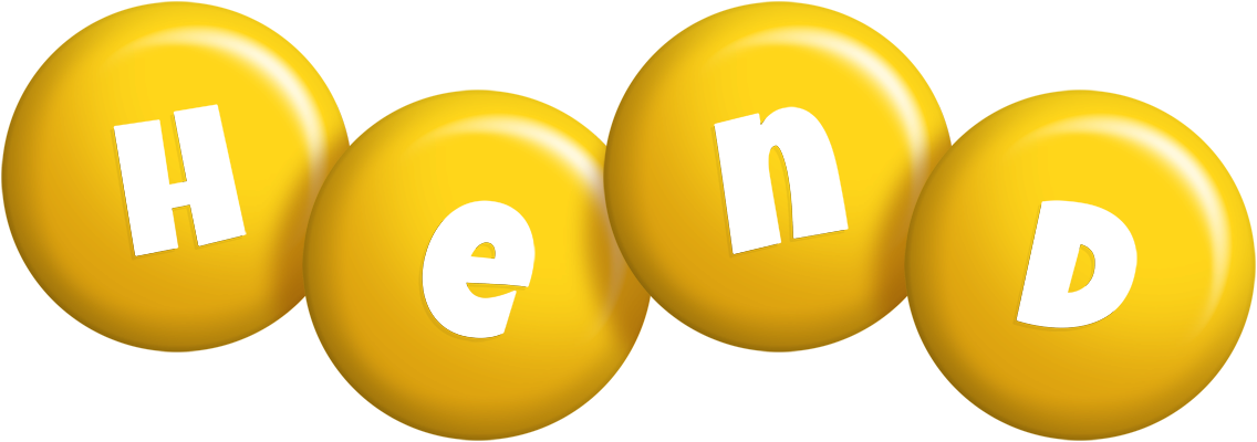 Hend candy-yellow logo
