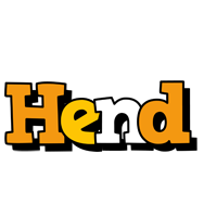 Hend cartoon logo