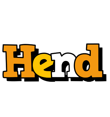 Hend cartoon logo