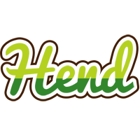 Hend golfing logo