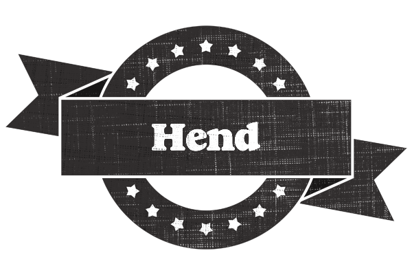 Hend grunge logo