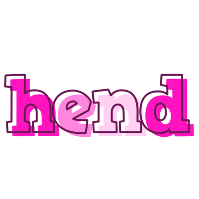 Hend hello logo