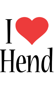 Hend i-love logo