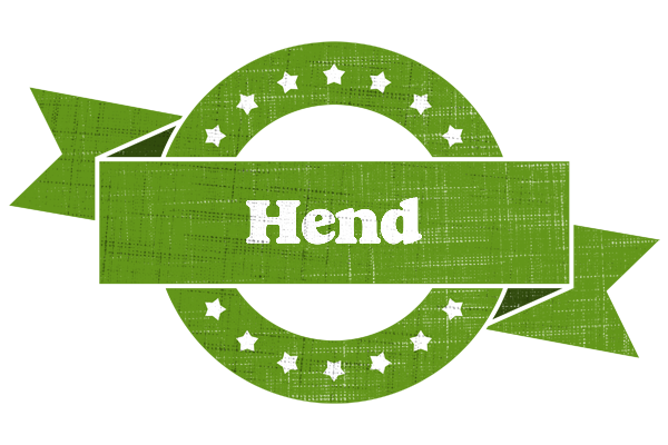Hend natural logo