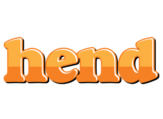 Hend orange logo
