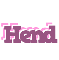 Hend relaxing logo