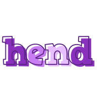 Hend sensual logo