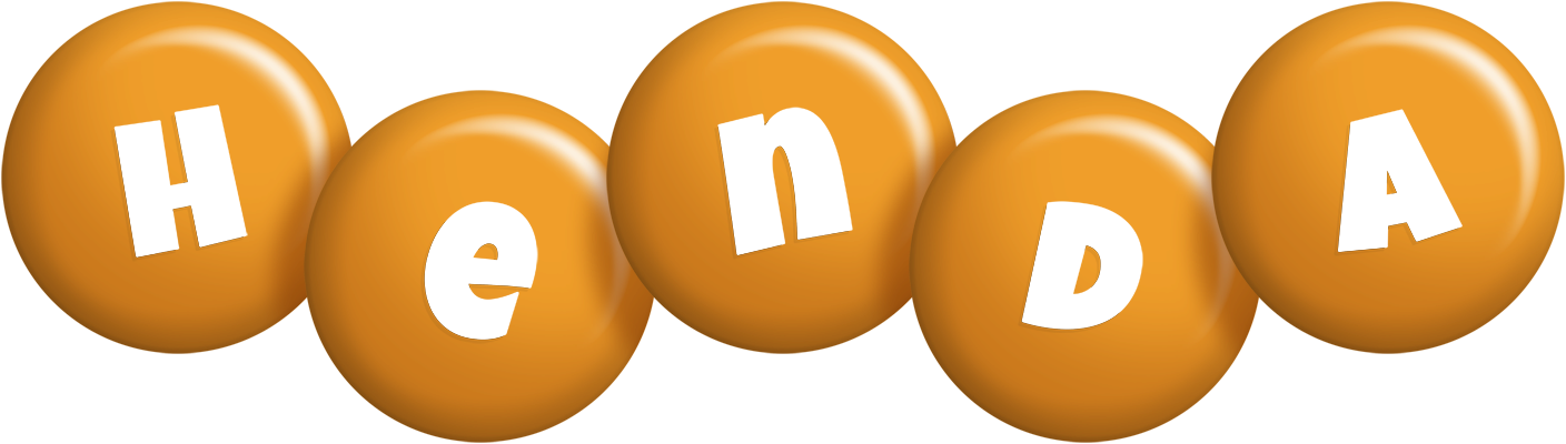 Henda candy-orange logo