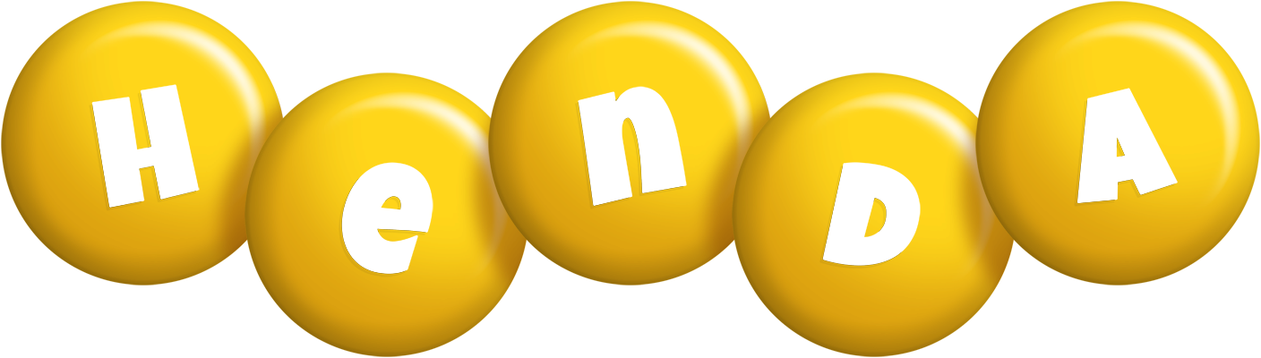 Henda candy-yellow logo