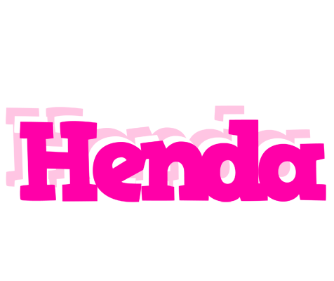 Henda dancing logo