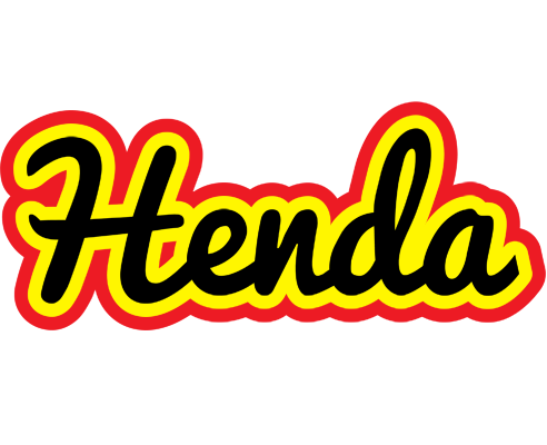 Henda flaming logo
