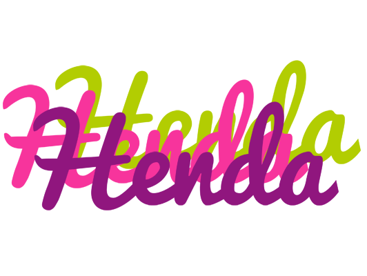 Henda flowers logo