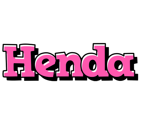 Henda girlish logo