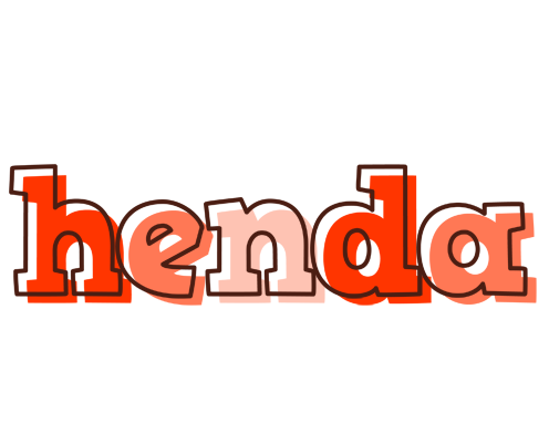 Henda paint logo