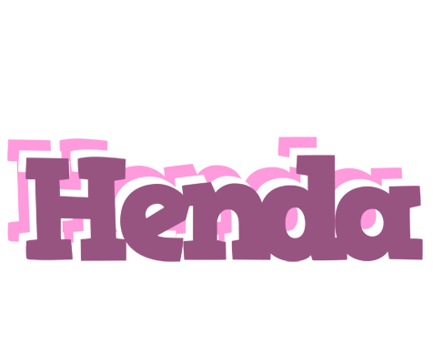 Henda relaxing logo