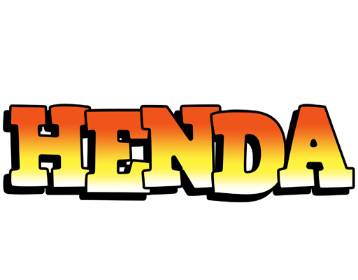 Henda sunset logo