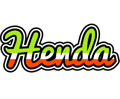Henda superfun logo