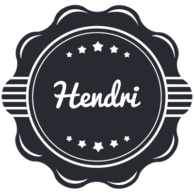 Hendri badge logo