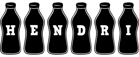 Hendri bottle logo