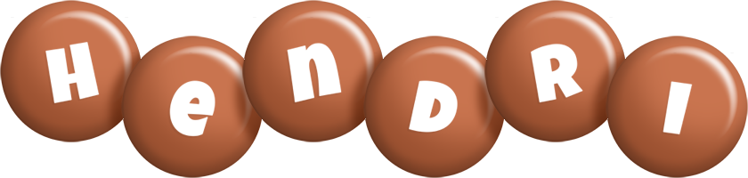 Hendri candy-brown logo