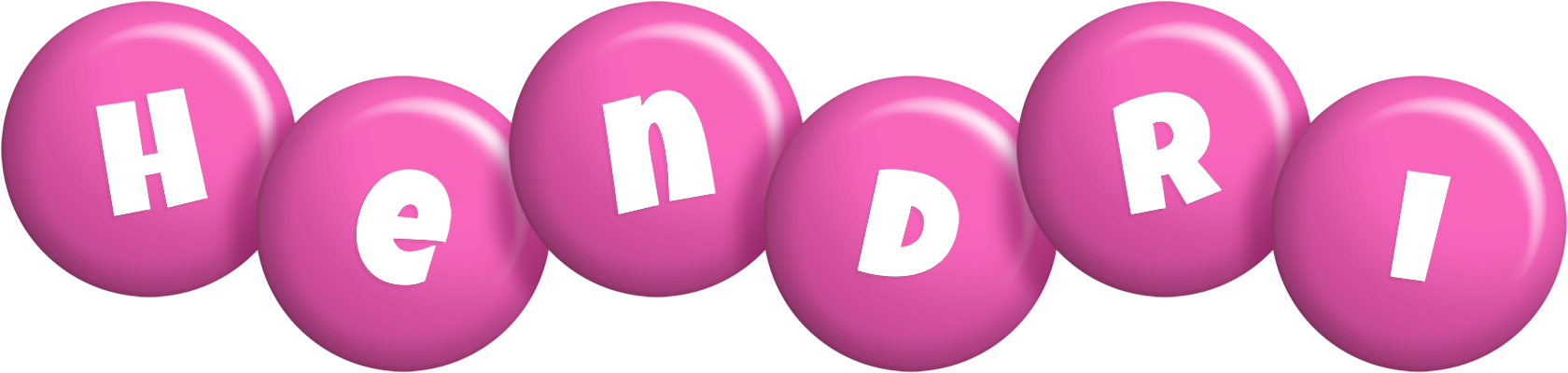 Hendri candy-pink logo