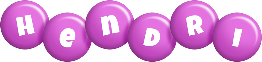 Hendri candy-purple logo
