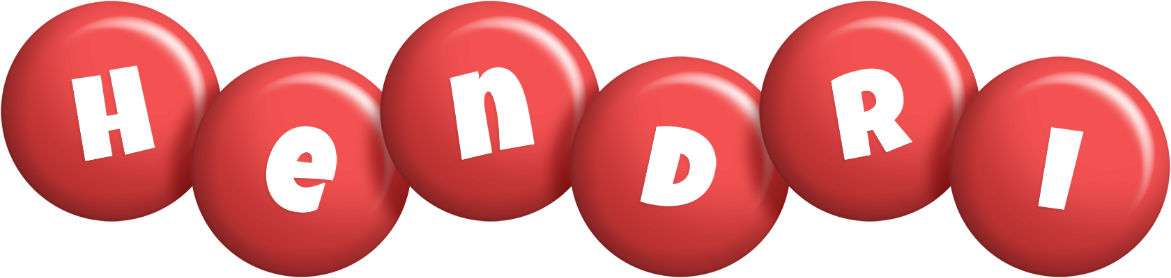 Hendri candy-red logo