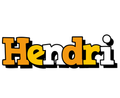Hendri cartoon logo