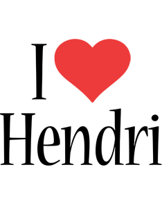 Hendri i-love logo