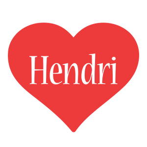 Hendri love logo