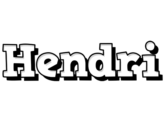 Hendri snowing logo