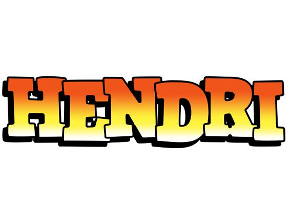 Hendri sunset logo