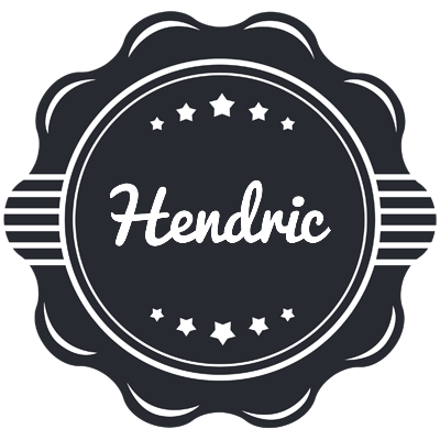 Hendric badge logo