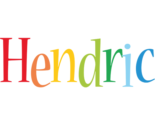 Hendric birthday logo