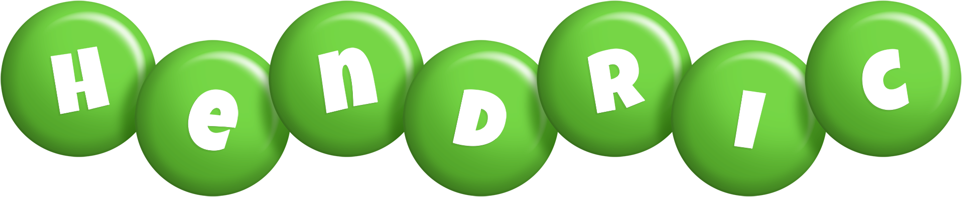 Hendric candy-green logo