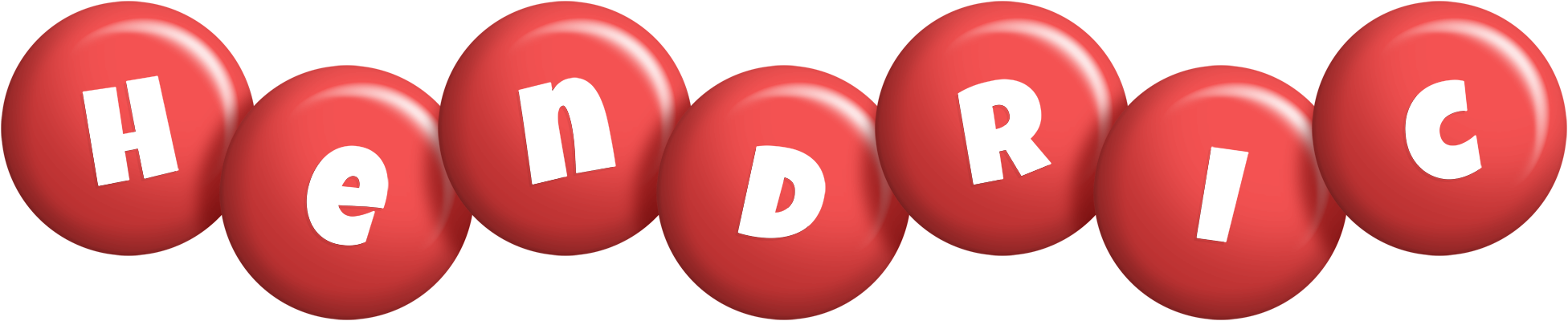 Hendric candy-red logo