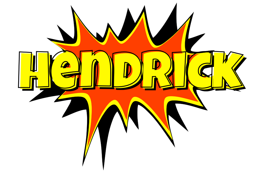 Hendrick bazinga logo