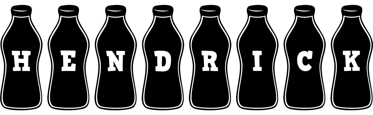 Hendrick bottle logo