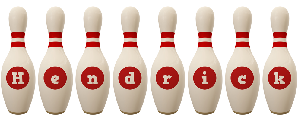 Hendrick bowling-pin logo