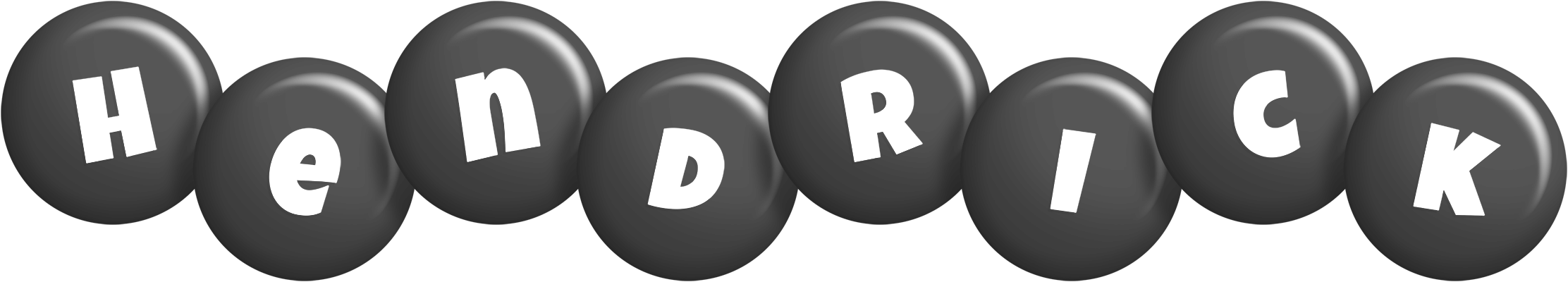 Hendrick candy-black logo